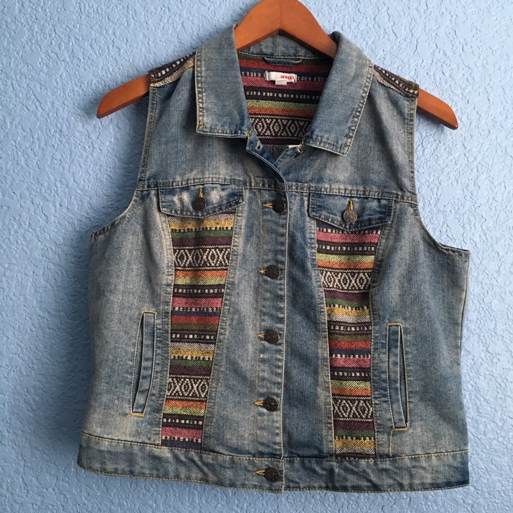 BONGO Denim Vest XL